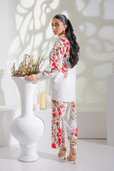 Nyra - Modern Short Shirt with New Prints and Matching Trousers